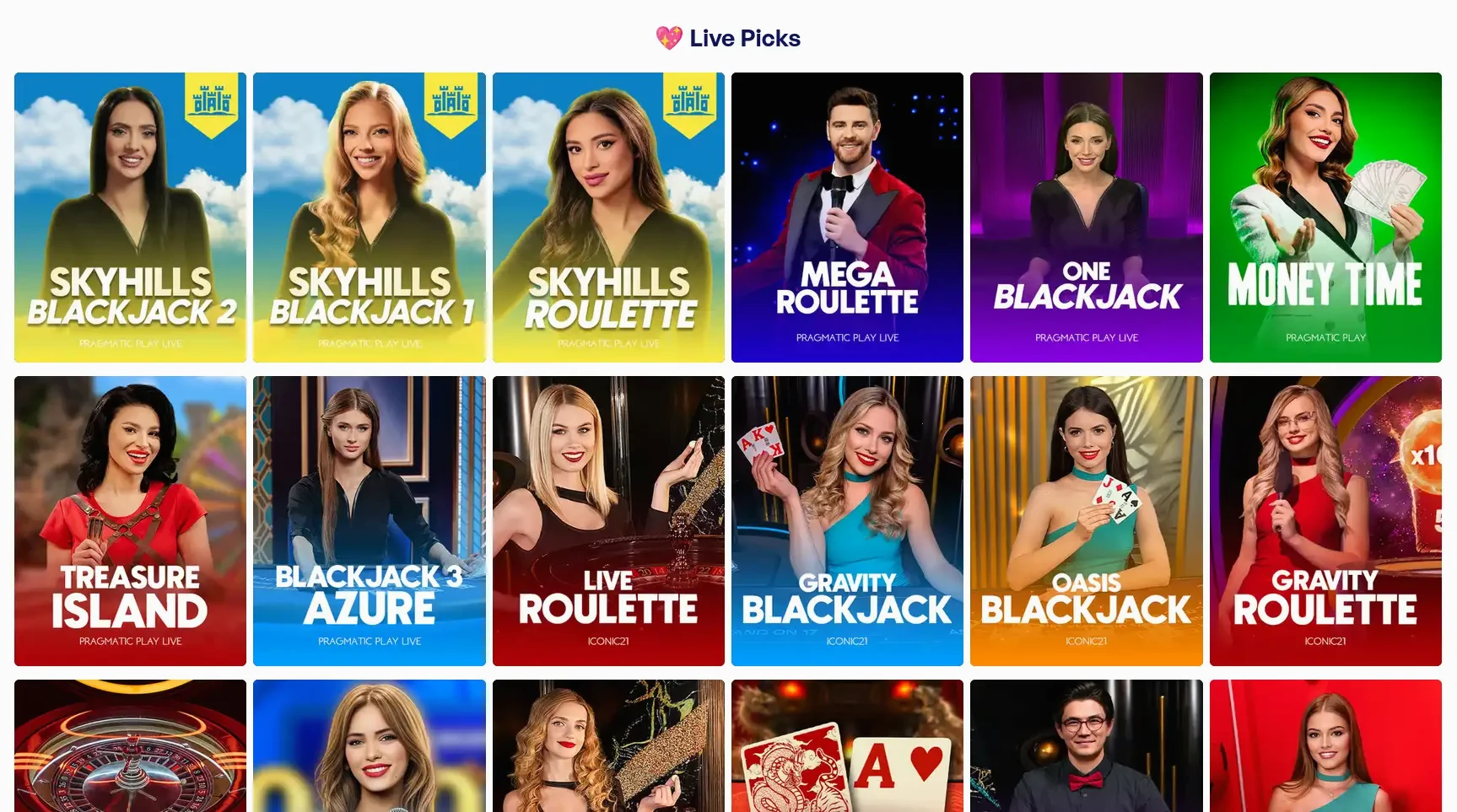 Luckygem mobiele casino interface op smartphone